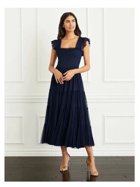 Hill House Navy Tulle Ellie Nap Dress